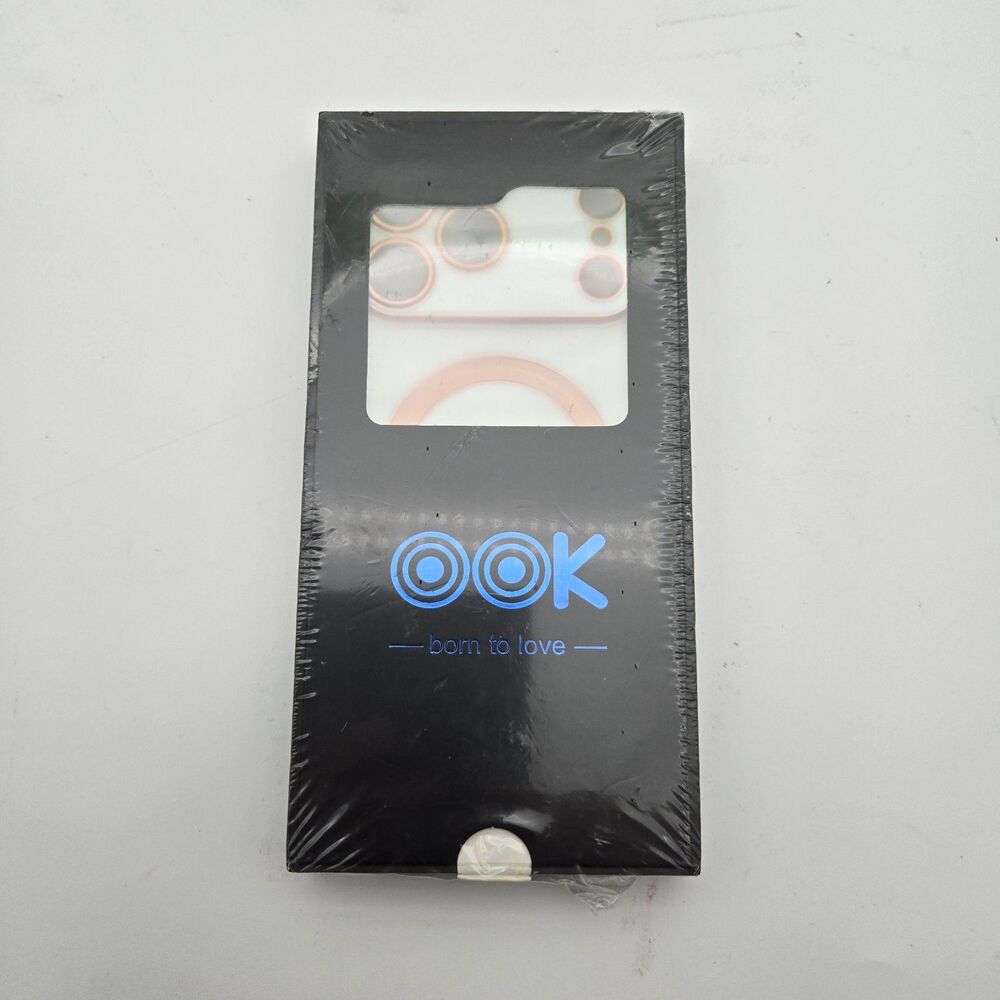 OOK Magnetic Phone Case White with Lanyard Unknown Model - New Sealed